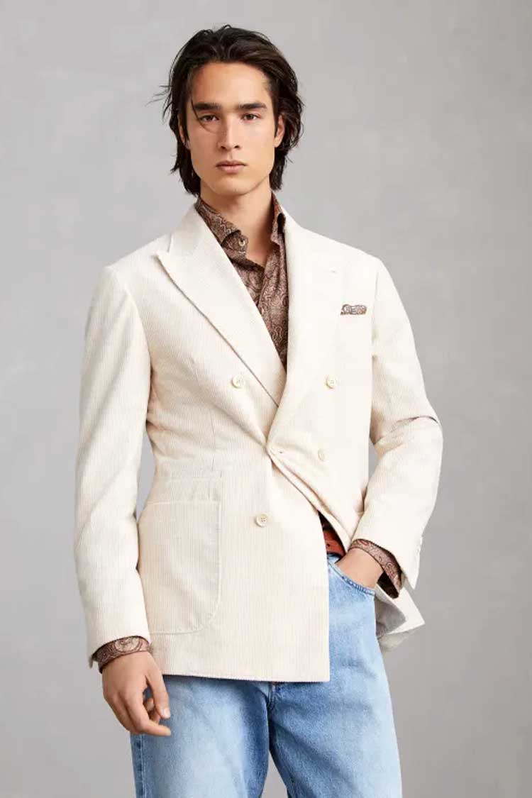 Brunello Cucinelli Deconstructed Blazer