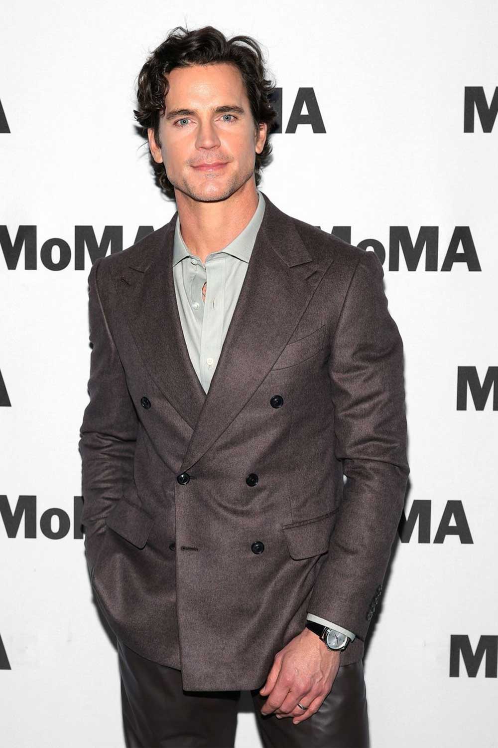 Celebs Wearing Canali Matt Bomer