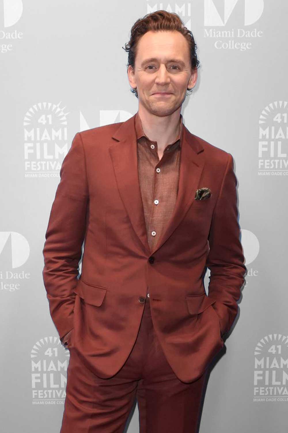 Celebs Wearing Canali Tom Hiddleston