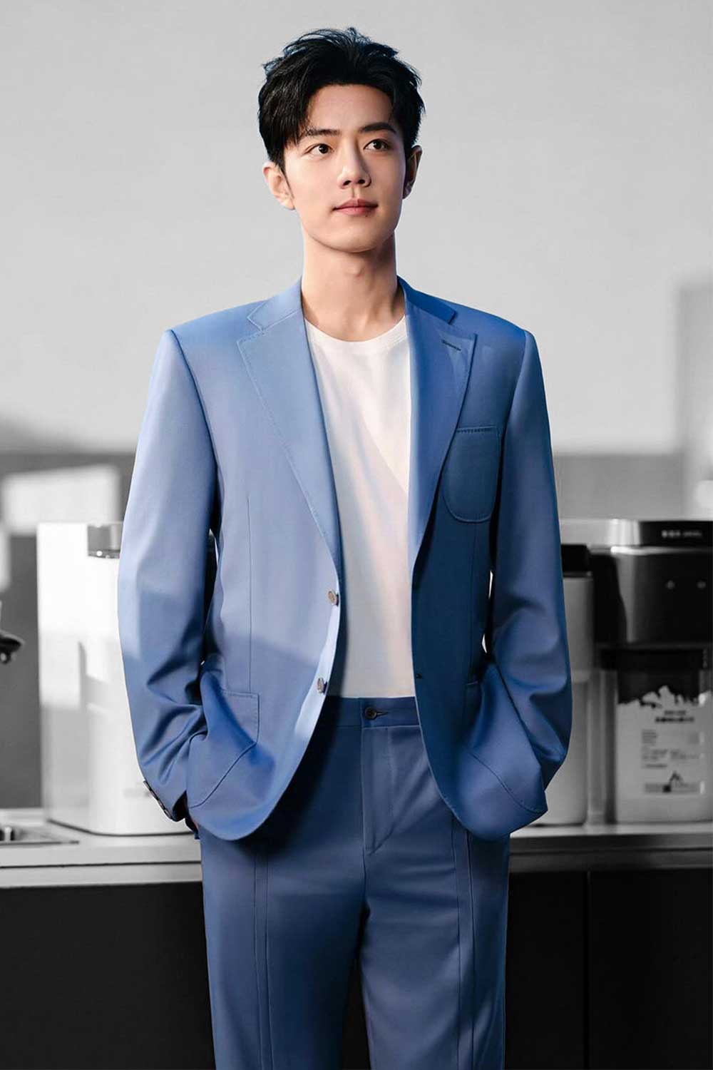 Celebs Wearing Canali Xiao Zhan