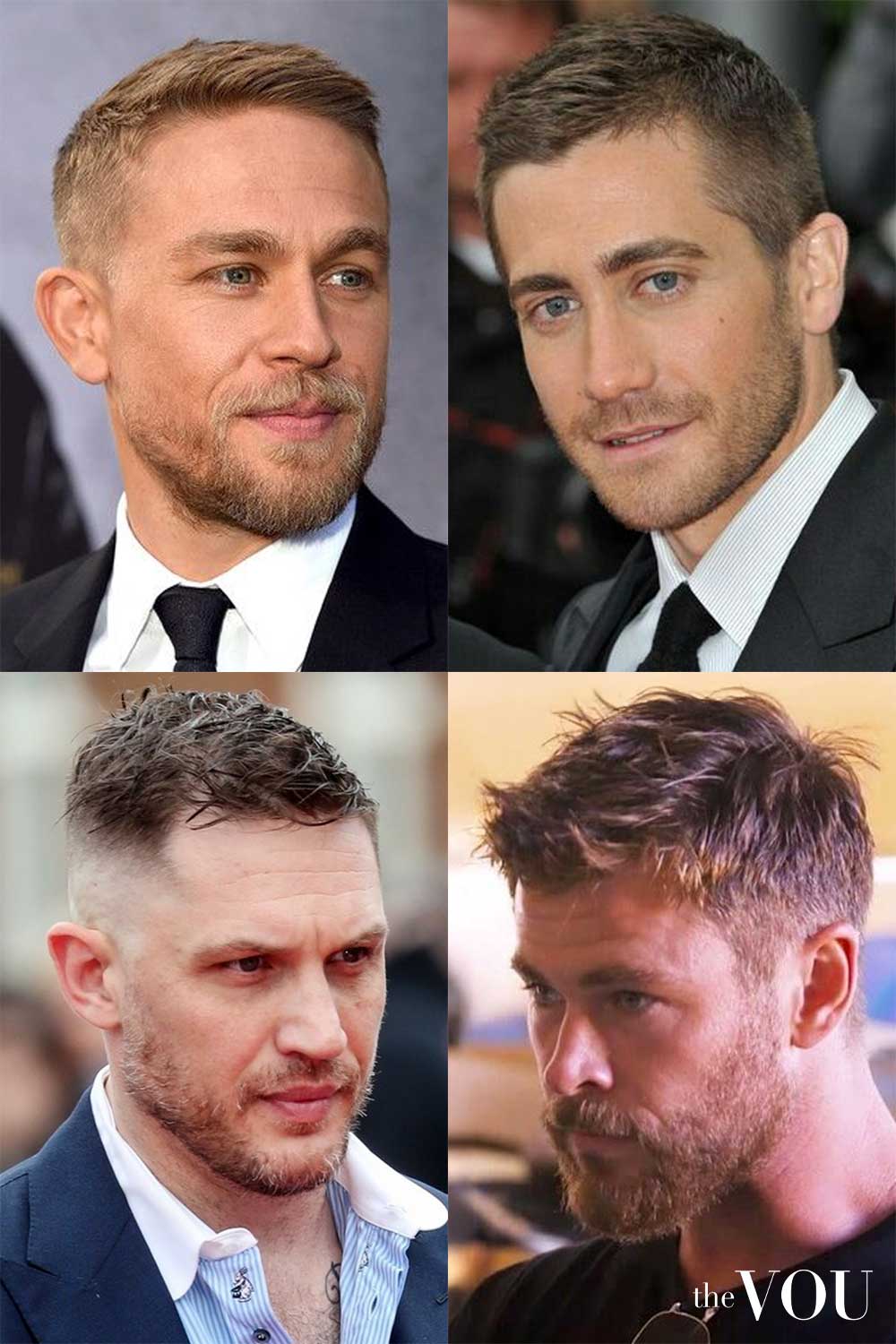 Manly Textured Crop hairstyle men