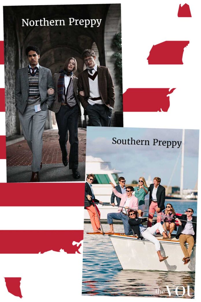 Northern Preppy vs Southern Preppy