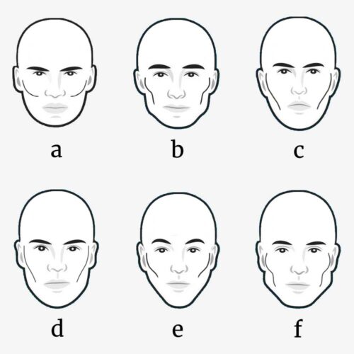 Male Face Shape Cheekbone