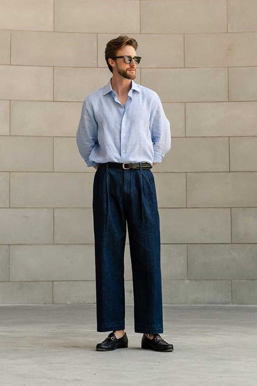 Wide-Leg Trousers current fashion trends @benbrewster