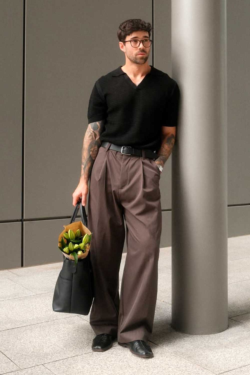 Wide-Leg Trousers current fashion trends @imdanielsimmons