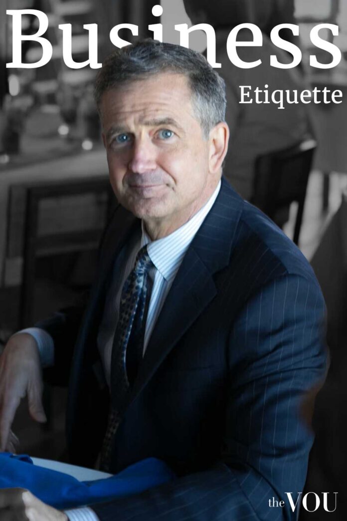 Business etiquette for men