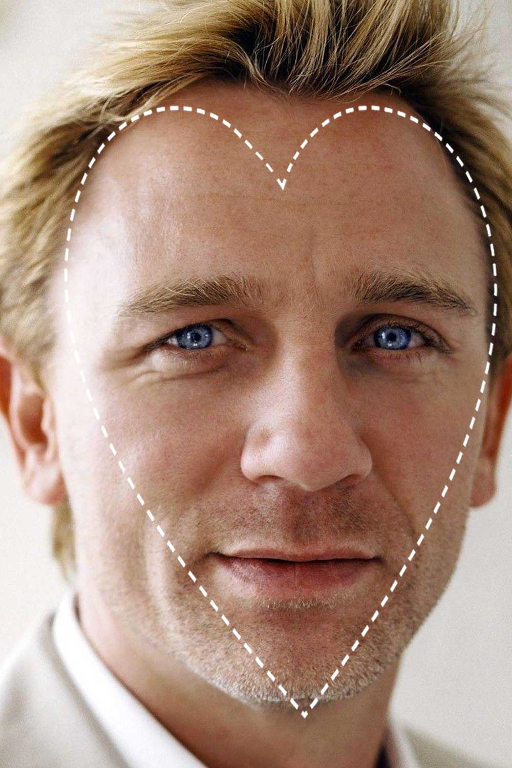 Daniel Craig Face Shape