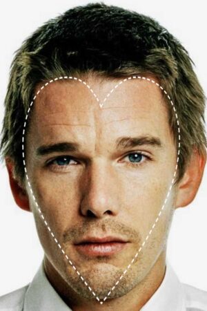 10 Heart Face Shape Male Celebrities and How to Style Like Them | The VOU