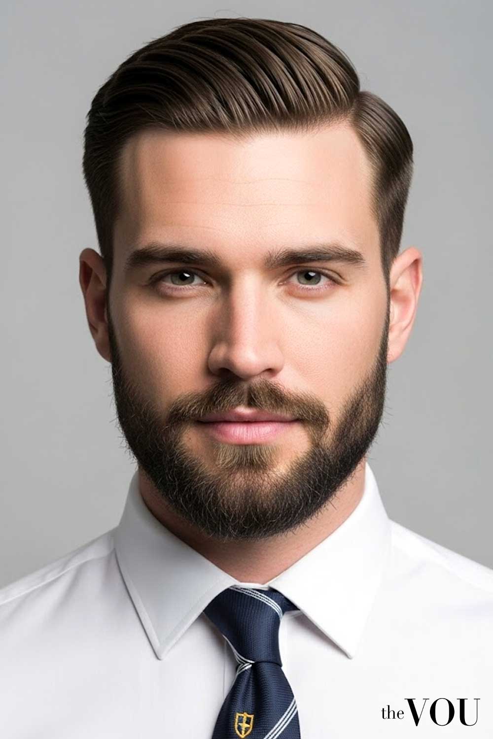 Rostros masculinos de la Ivy League Square