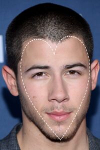 10 Heart Face Shape Male Celebrities and How to Style Like Them | The VOU