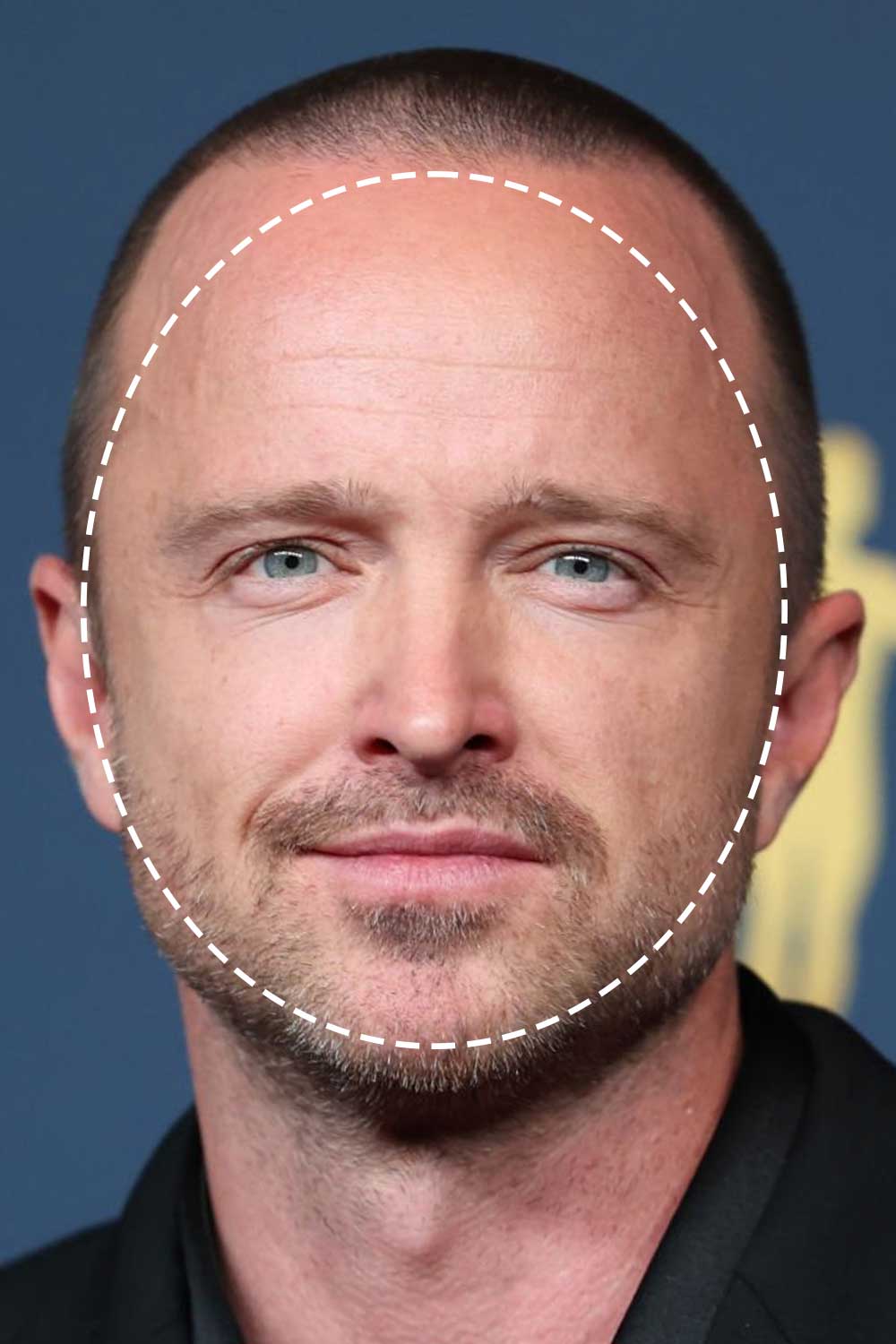 Aaron Paul Round Face Shape