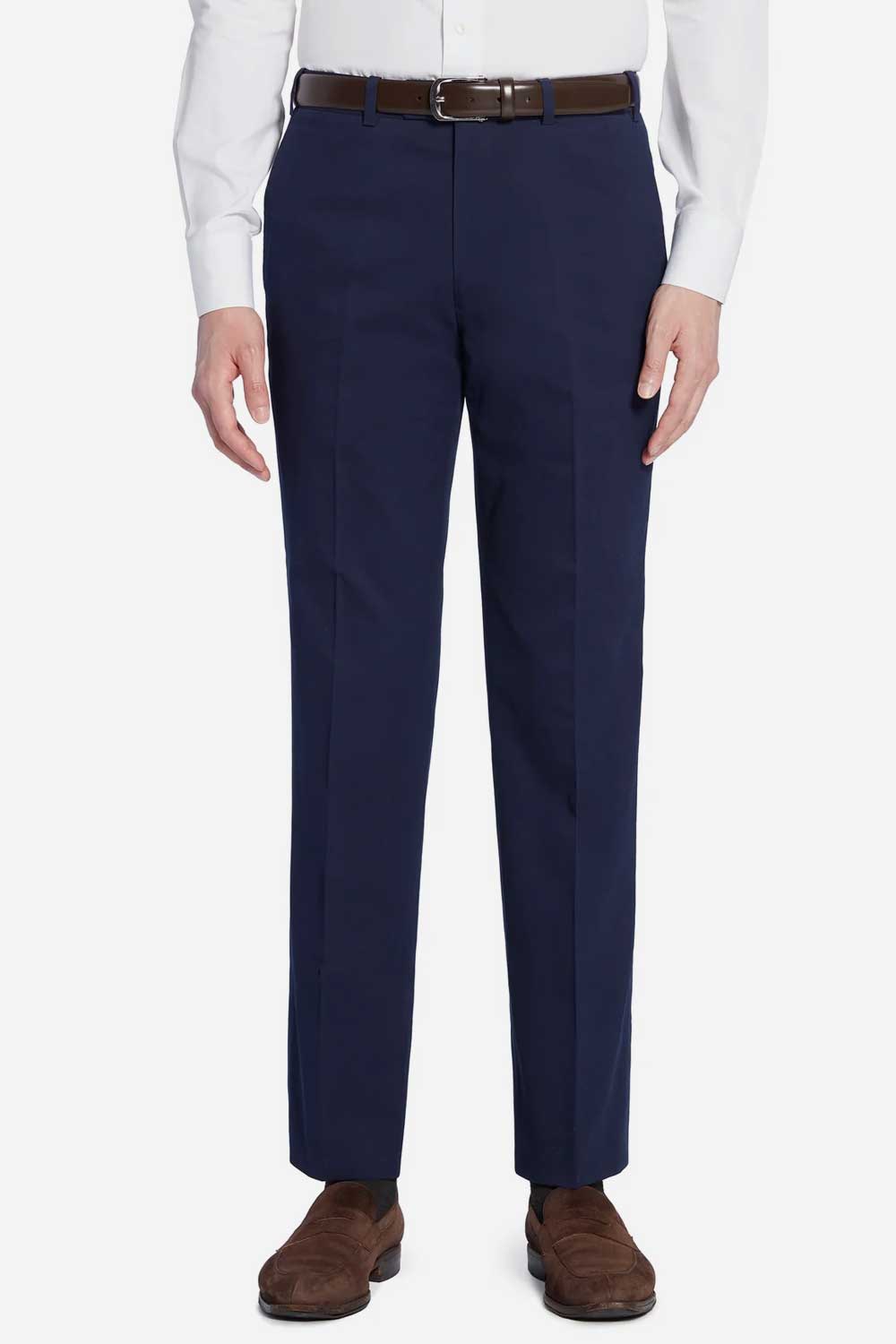 Cotton Twill Trousers Asian Business Style