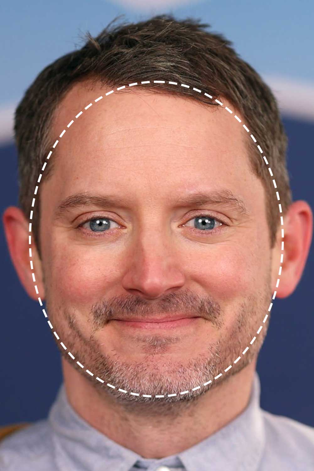 Elijah Wood Round Face Shape