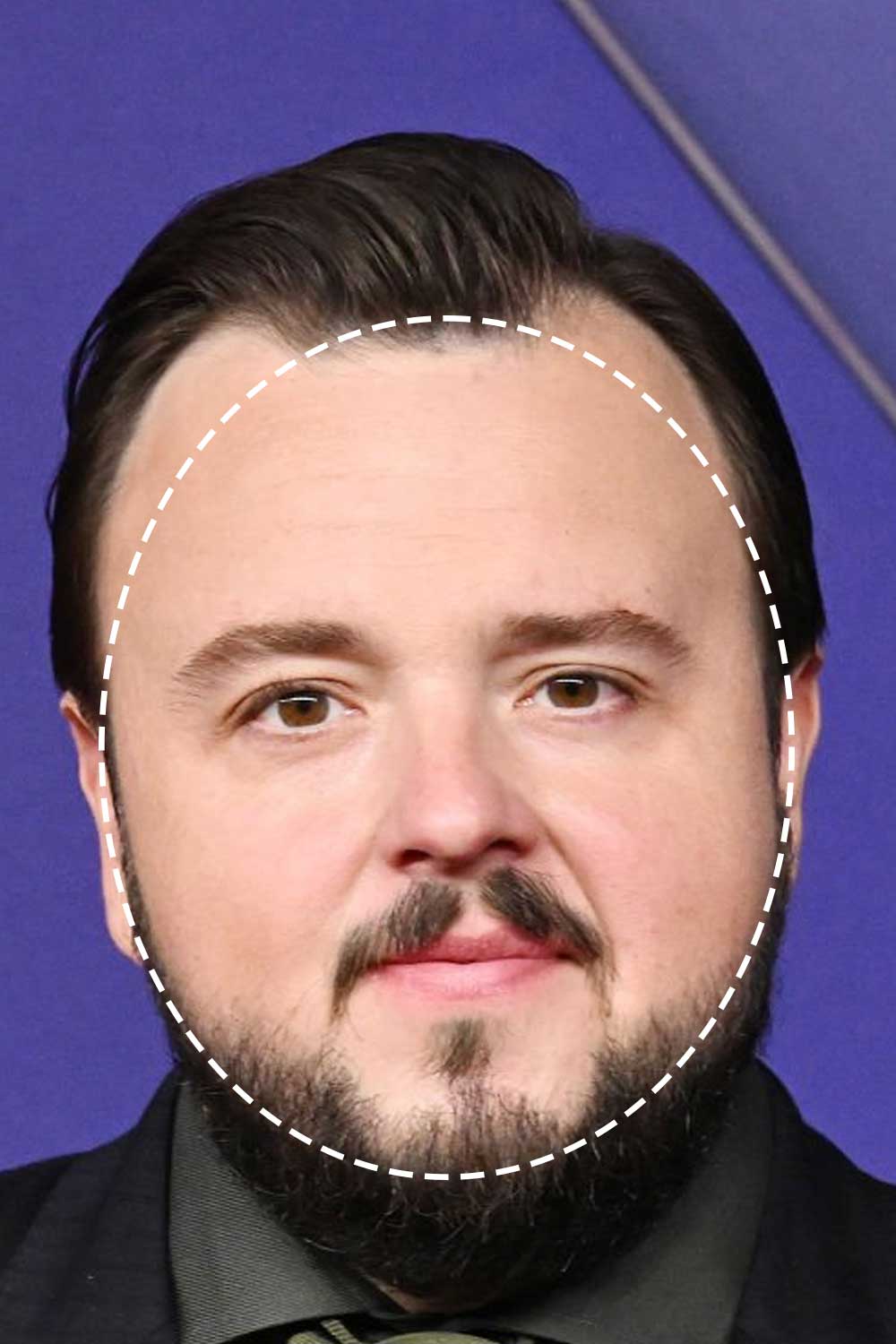 John Bradley Round Face Shape