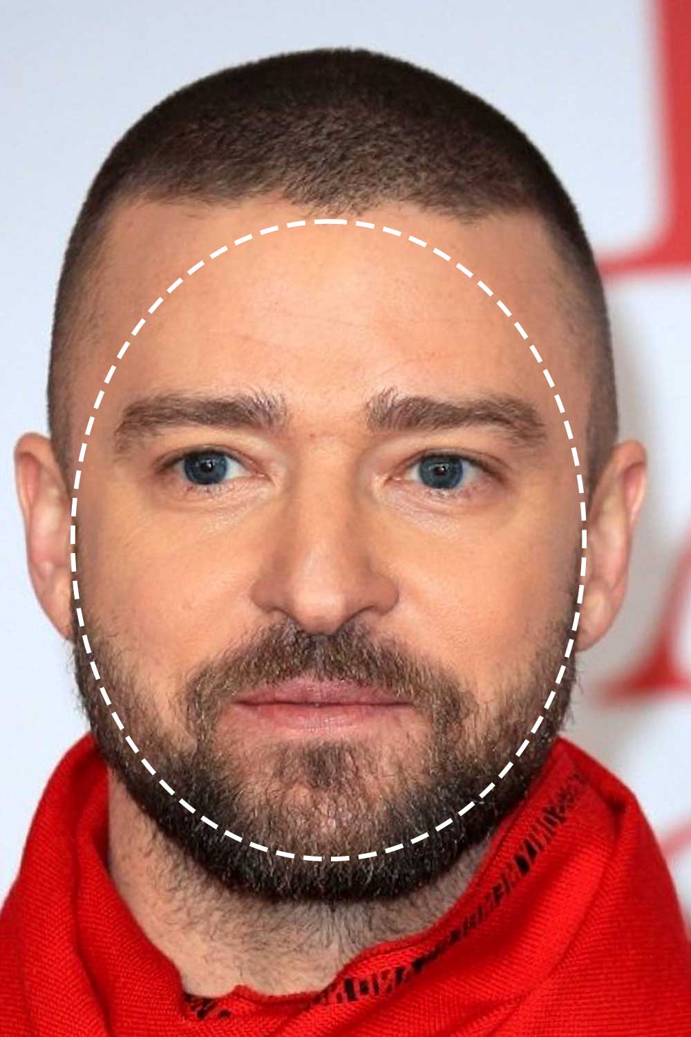 Justin Timberlake Round Face Shape