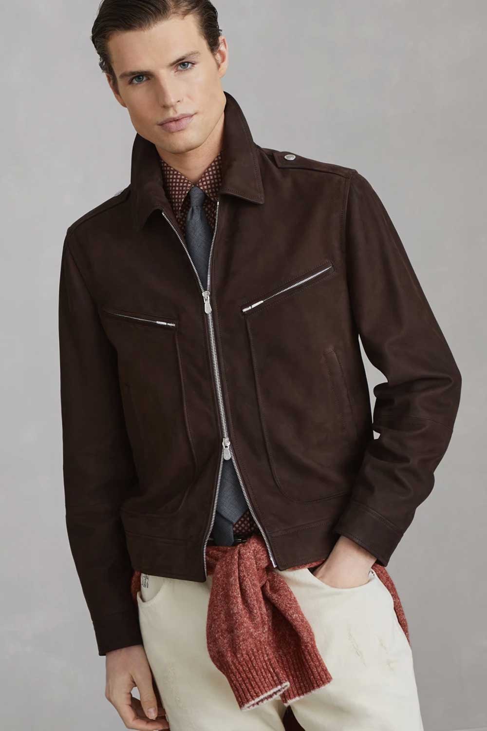 Outerwear for Hourglass Body Soft Autumn Men