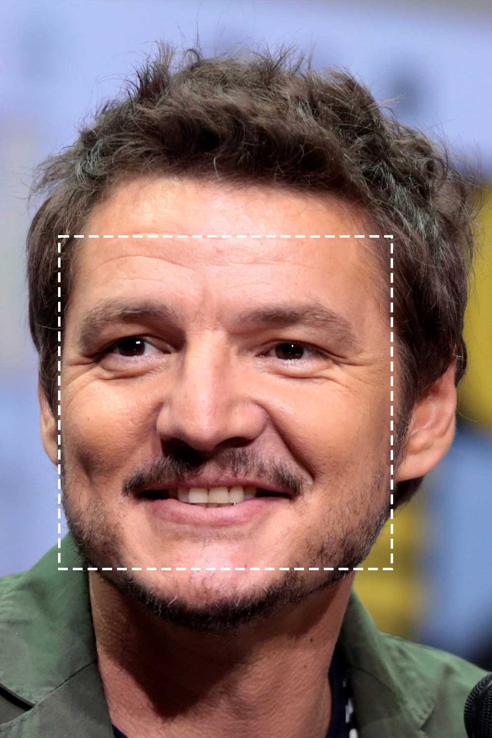 Pedro Pascal Rectangular Face Shape