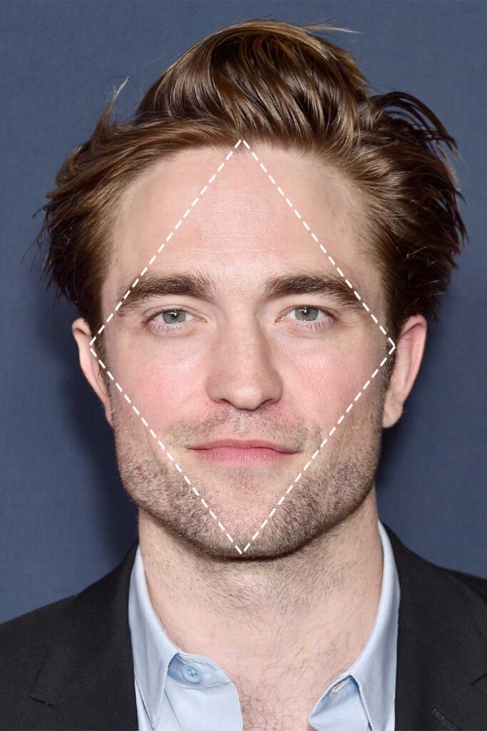 10 Celebrities with Diamond Face Shape Style Guide for Men The VOU