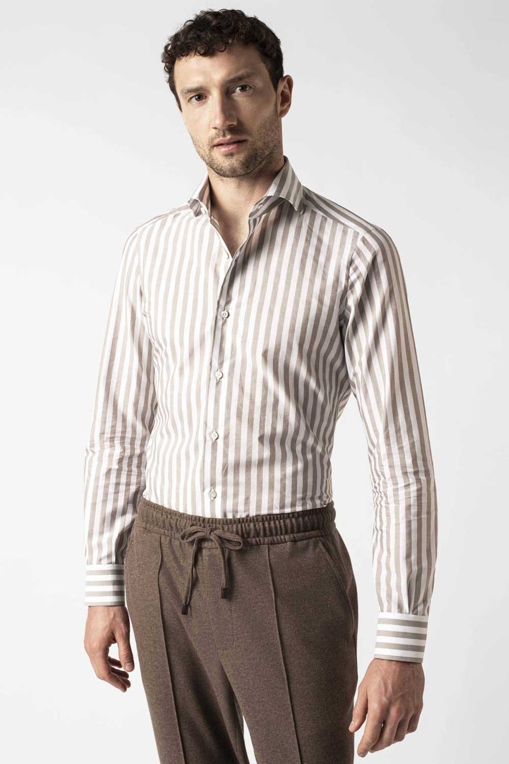 Shirt for Hourglass Body Soft Autumn Men