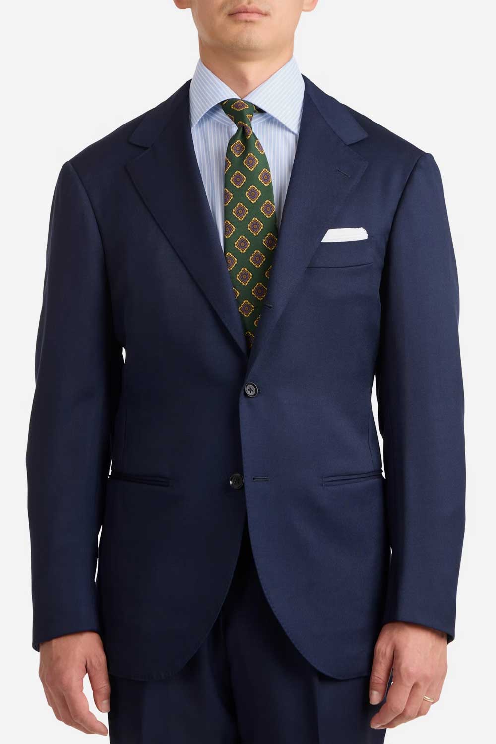 The Armoury Single Breasted Lightweight Wool Asian Business Style Suit