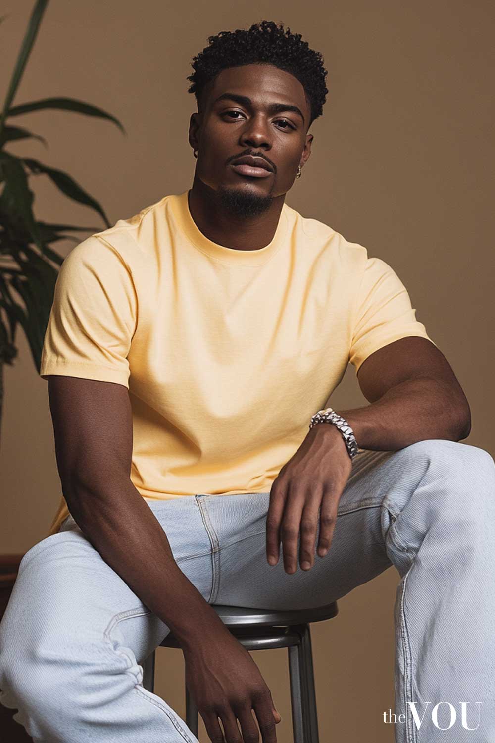 True Spring Yellow t-shirt Men