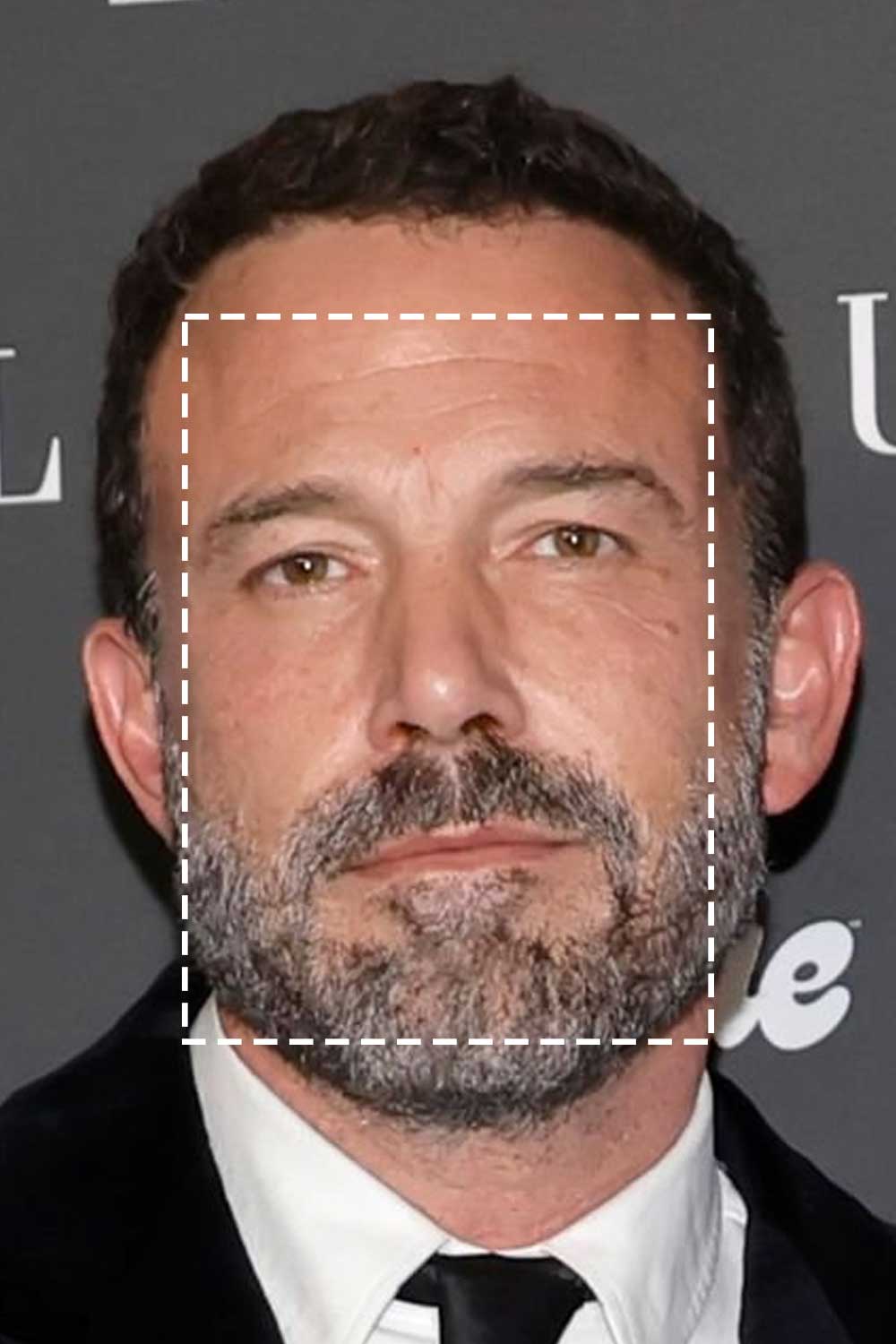 Ben Affleck Rectangle Face Shape