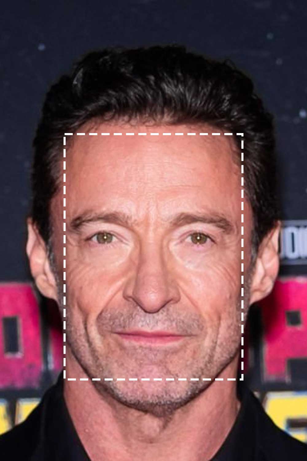 Hugh Jackman Rectangle Face Shape