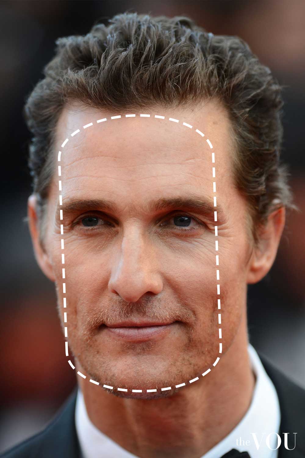 Matthew McConaughey Oblong Face Shape