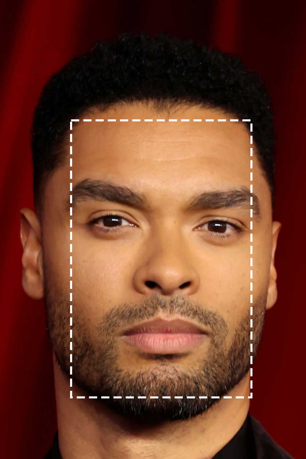 Regé-Jean Page Rectangle Face Shape