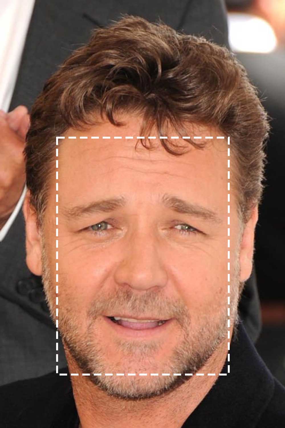 Russell Crowe Rectangle Face Shape