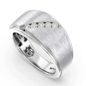 With Clarity NFL Men's Diamond Band