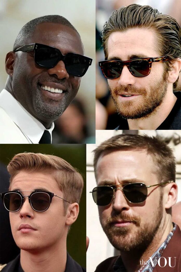 oval face shape glasses styles men