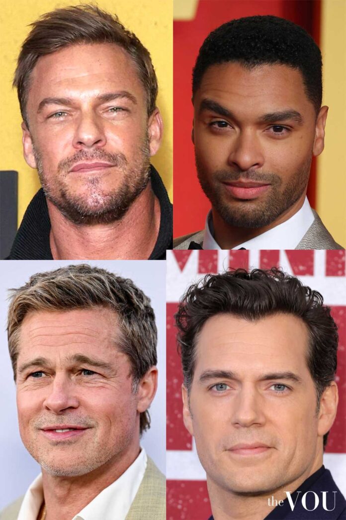 Rectangle face shape male celebrities