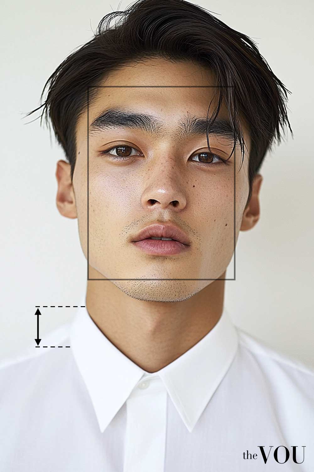 Collar Height Face Shapes Men