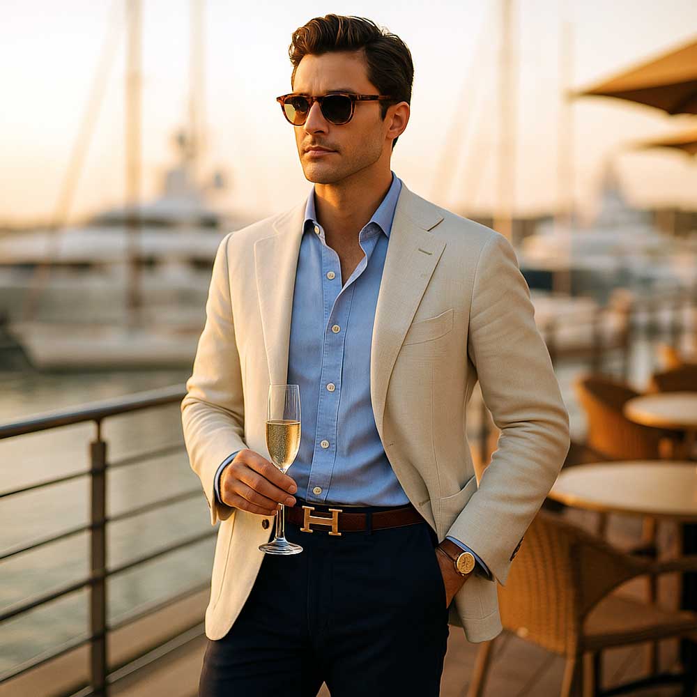 weekend activity A Attending a polo match or yacht club event