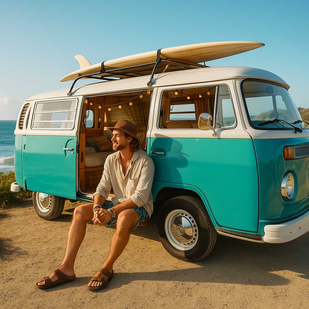 Dream Car retro inspired camper van