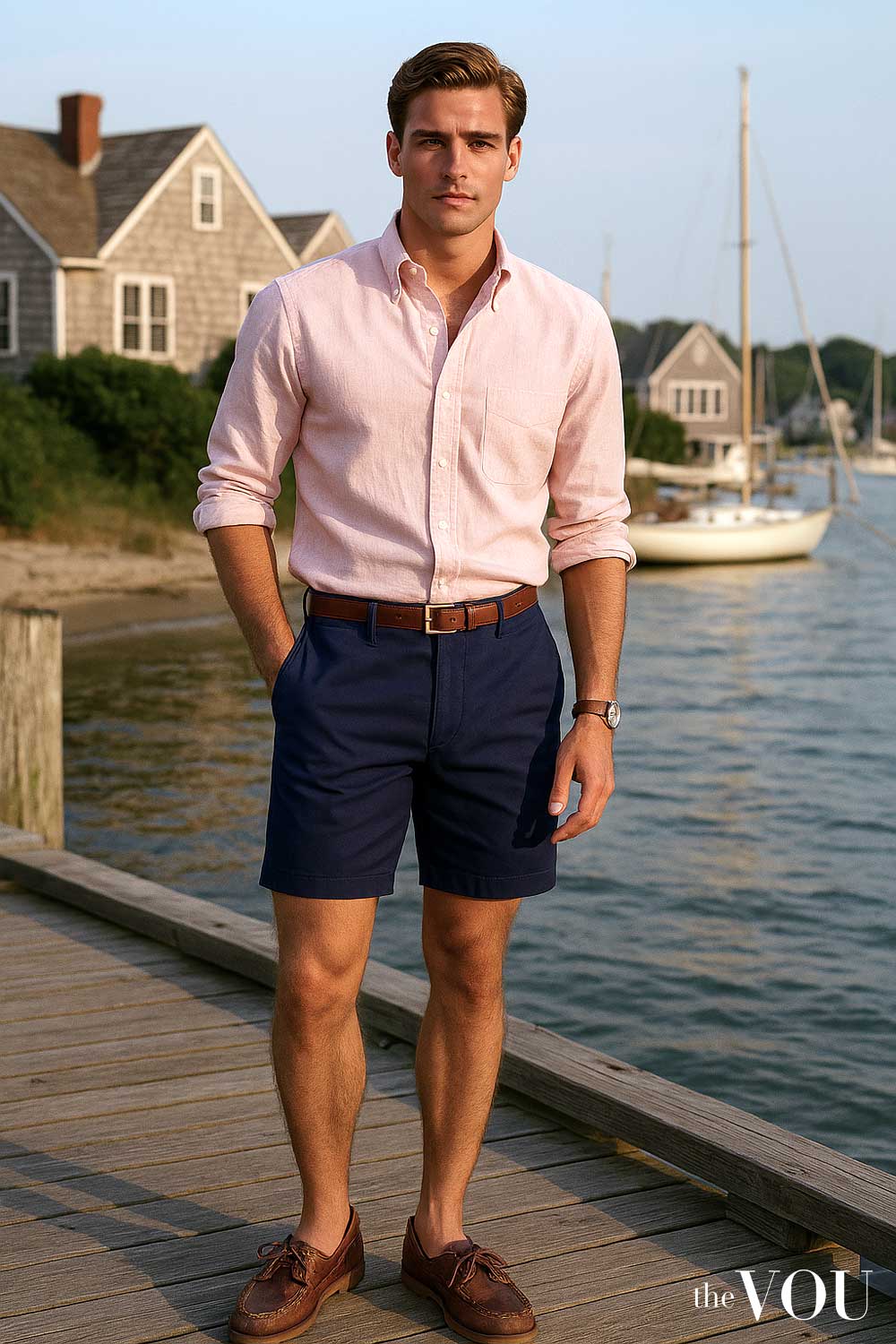 Old Money Style Shorts Appropriate Settings