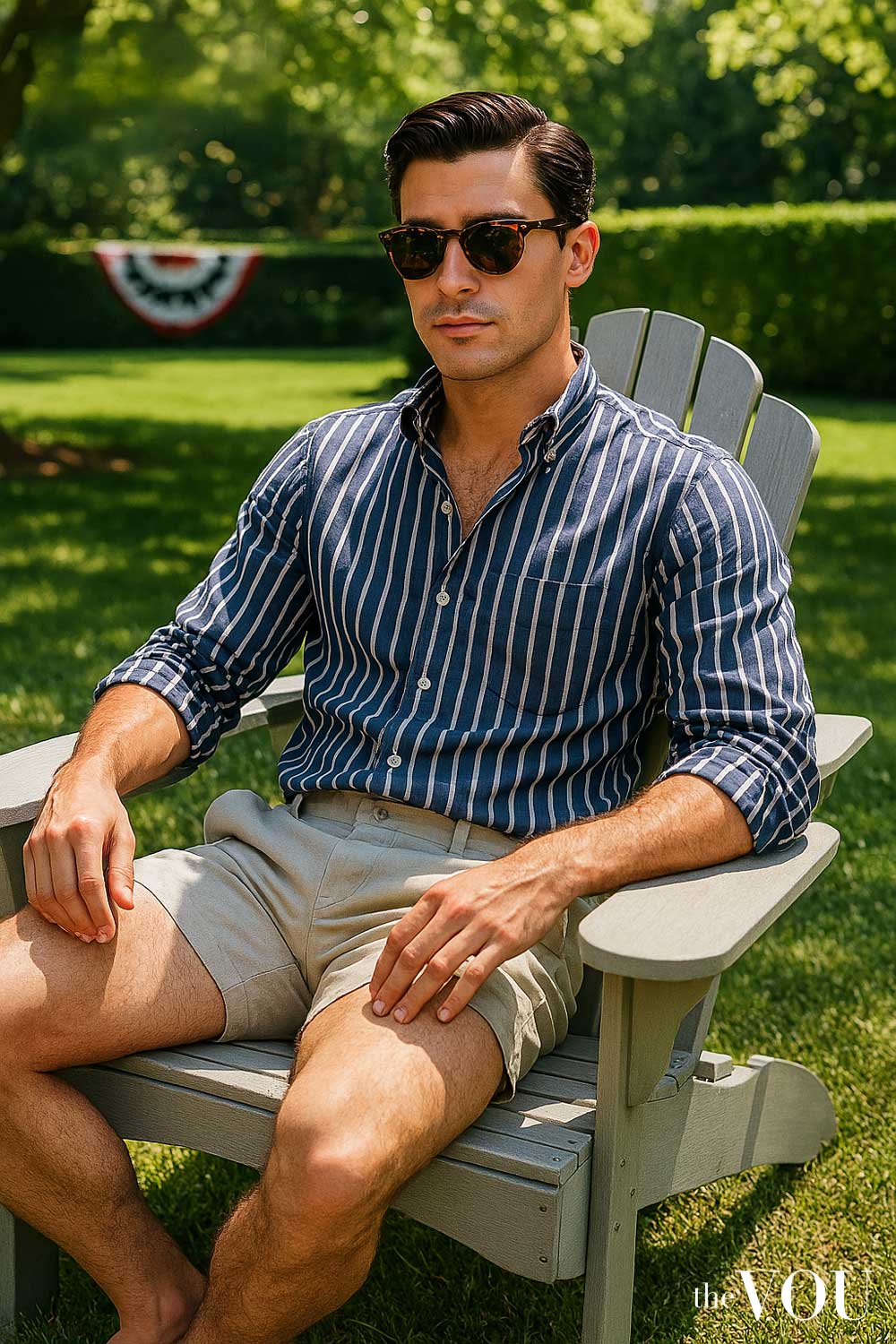 Old Money Style Shorts Calendar