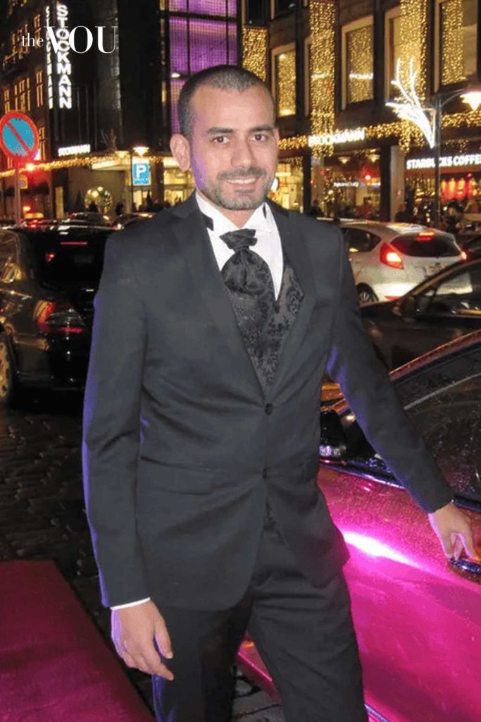 Rami Jaber Suit - seasonal colour palette - thevou.com