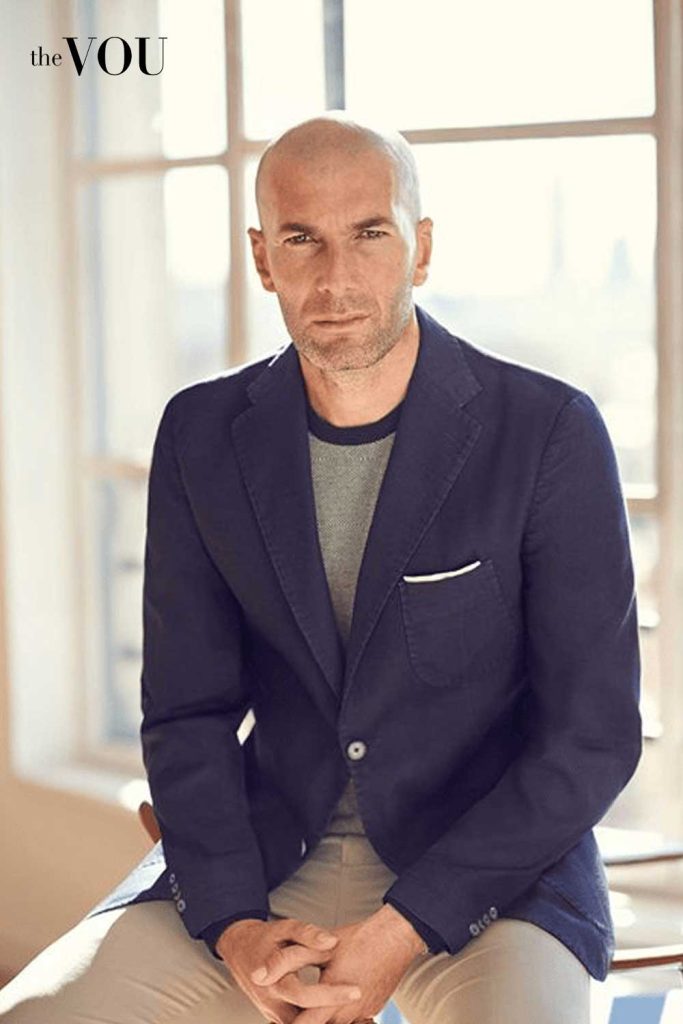 Zinedine Zidane Seasonal Colour Palette - thevou.com