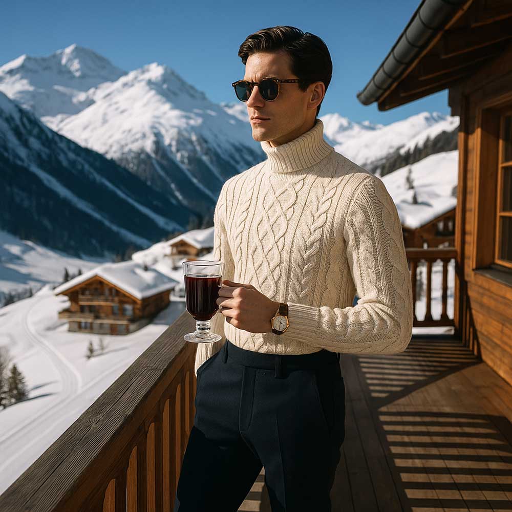 posh ski resort holiday destination