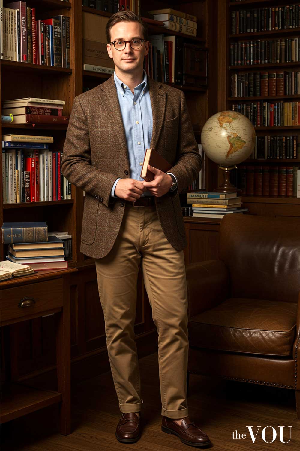 Industry specific business attire men Academia and Education