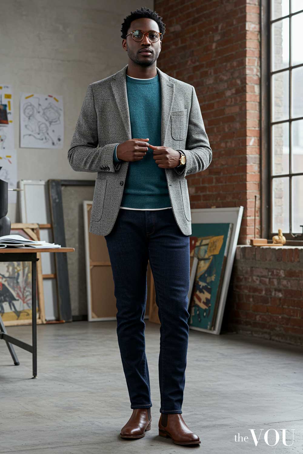 Industry specific business attire men Creative Industries