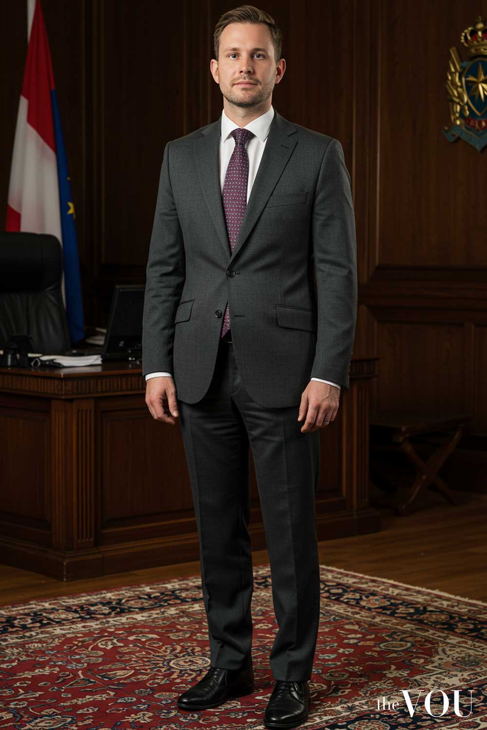 Industry specific business attire men Government and Public Service