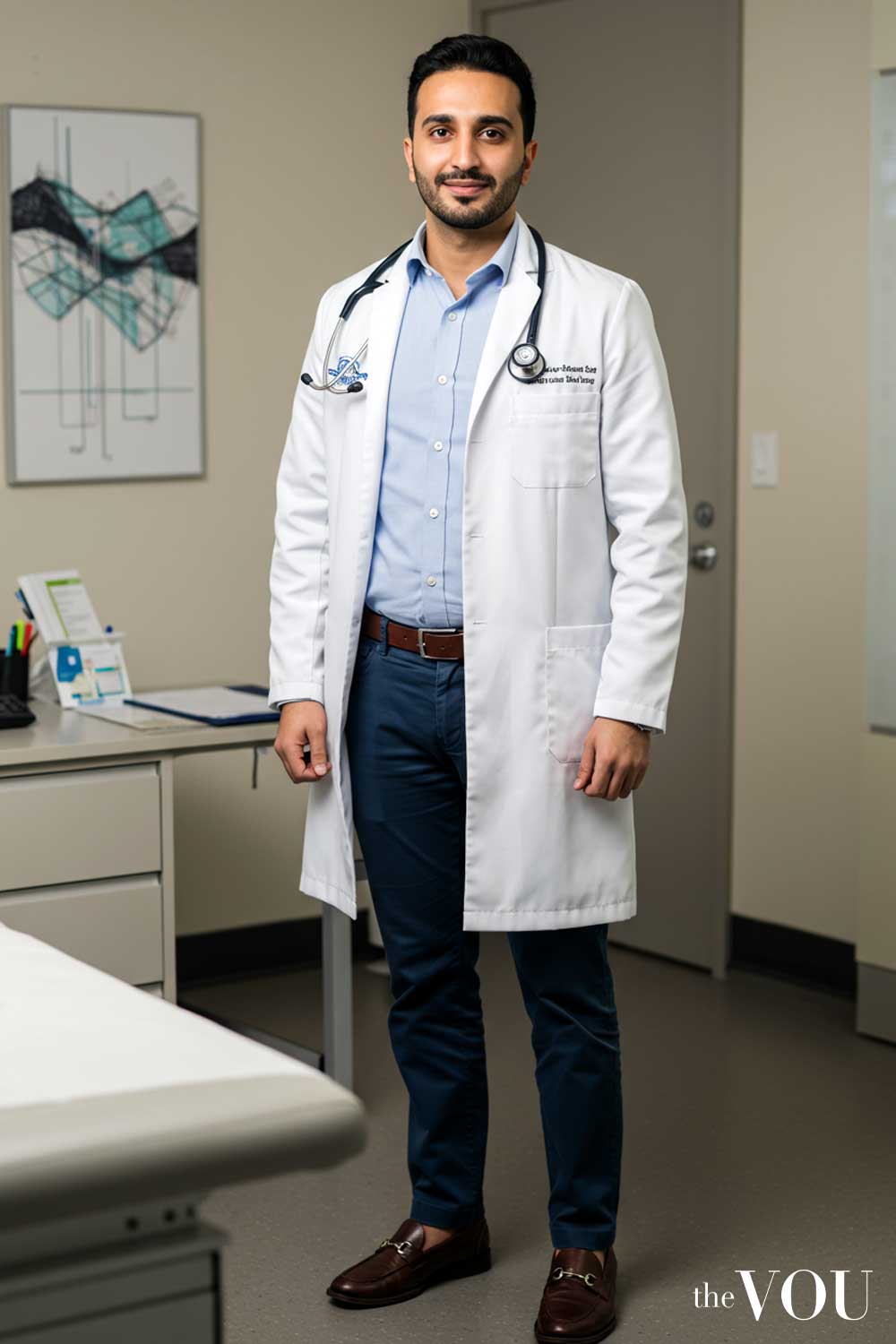 Industry specific business attire men Healthcare Professionals