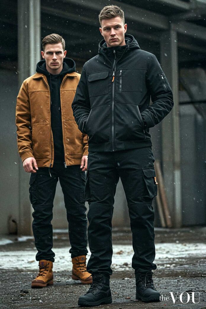 winter outdoor workwear clothes men