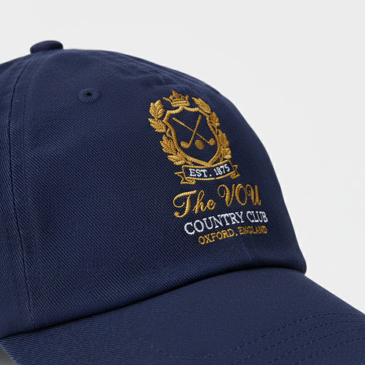 Golf Country Club Original Founder Cap Large Logo