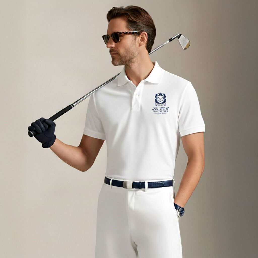 "The Chairman" Golf Polo Shirt by The VOU