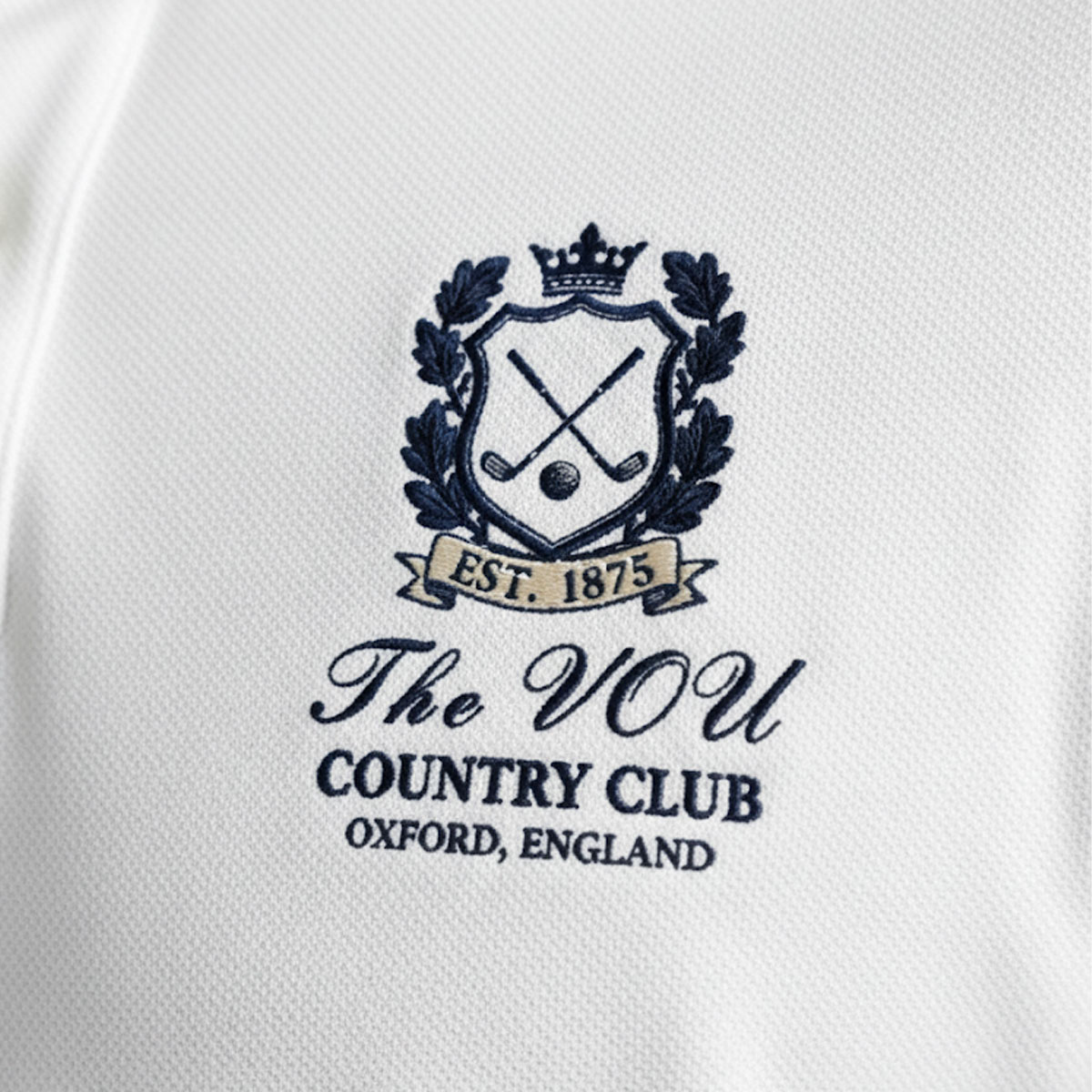 The VOU Country Club Original Chairman Golf Polo Shirt