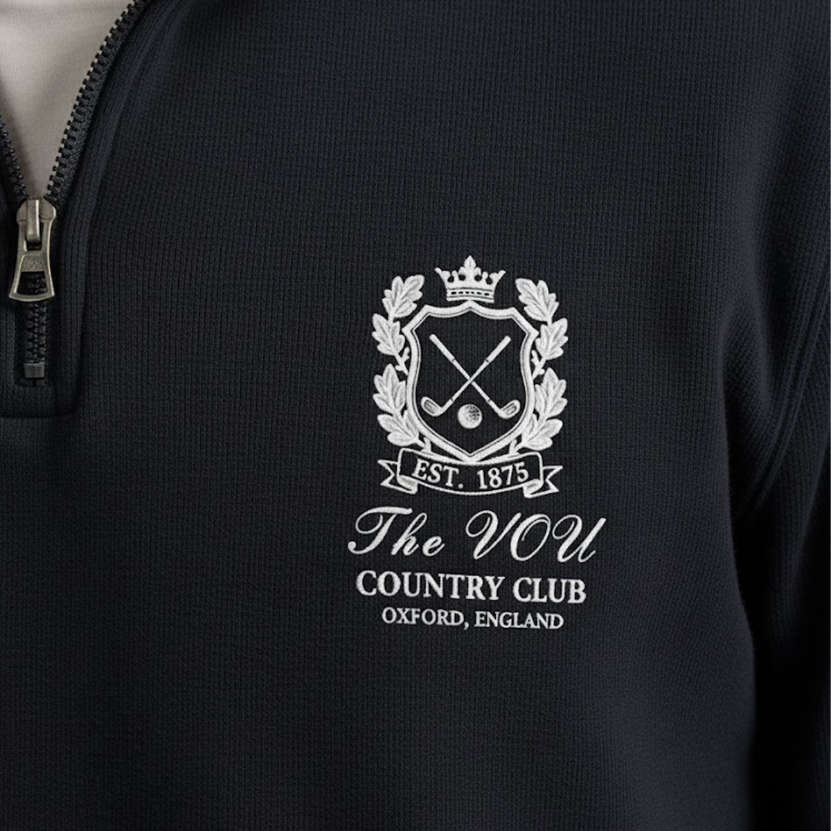 The VOU Golf Country Club Original Zip Up